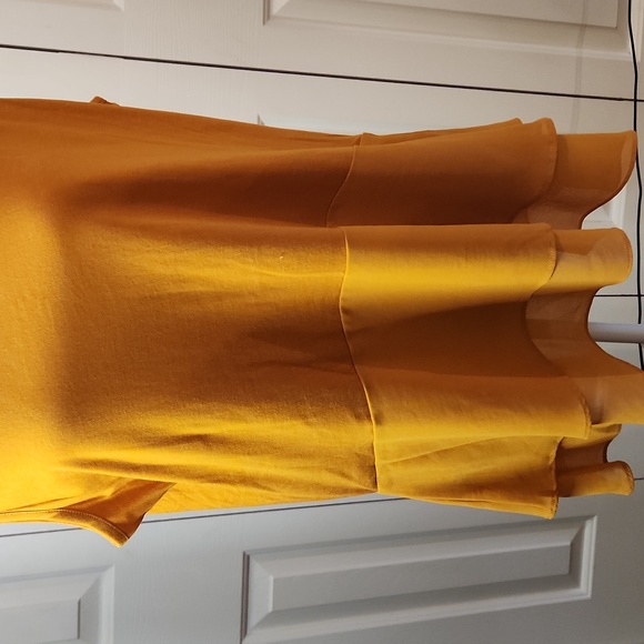 NWT, Michael Kors, Women's Top, Size XL, Mustard Color - Picture 3 of 11